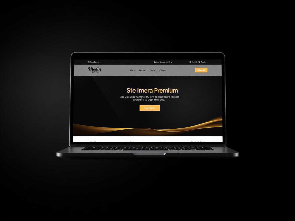 Mockup laptop